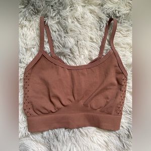 NWOT BaoBei Active Adore Maternity & Nursing Bralette - Latte Brown - Size XS/S